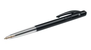 Bic stylo bille M10 Clic, pointe moyenne, 0,4 mm, noir