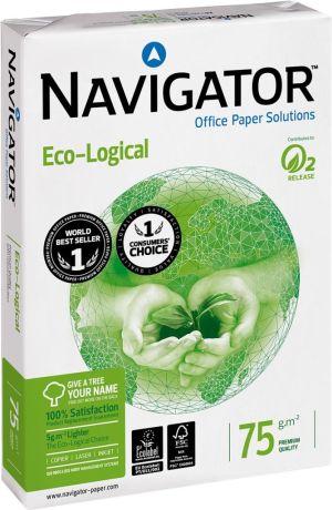 Navigator Eco-Logical printpapier ft A3, 75 g, pak van 500 vel