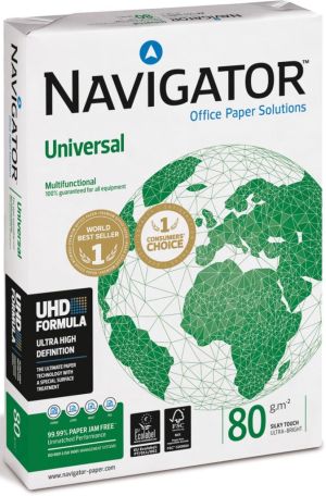 Navigator Universal printpapier ft A3, 80 g, pak van 500 vel