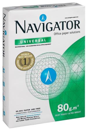 Navigator wit papier Universal, A3,80g, 