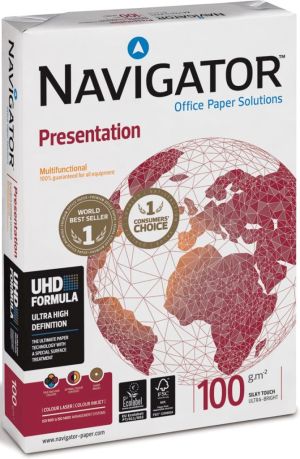 Navigator Presentation presentatiepapier ft A3, 100 g, pak van 500 vel