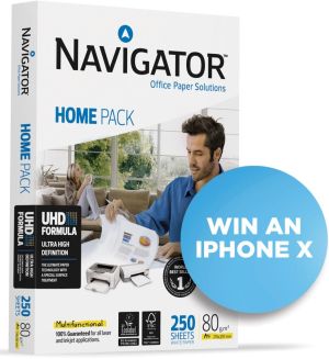 Navigator Home Pack printpapier ft A4,80 g, pak van 250 vel