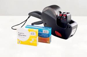 Avery PL2/18 prijstang, zwart