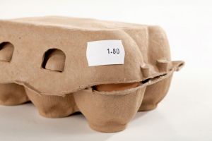 Avery PLP1626 etiketten voor prijstang permanent, ft 26 x 16 mm, 12 000 etiketten, wit