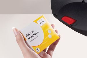 Avery PLR1626 etiketten voor prijstang non-permanent, ft 26 x 16, 12 000 etiketten, wit