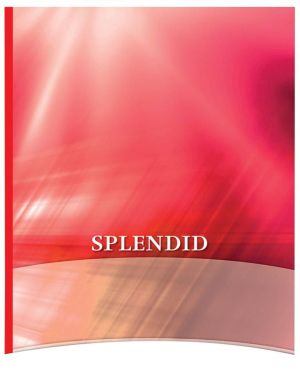 Splendid verslagschrift 36 bladzijden, gelijnd 8 mm