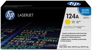 HP toner 124A  Q6002A, jaune, 2.500pag