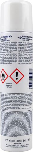 Riem Hygiene WC+ nettoyant de toilettes, spray de 300 ml