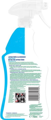 Dettol d&eacute;tergent universel, coton frais, flacon de 750 ml