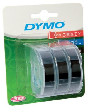 Dymo D3 tapes wit/zwart
