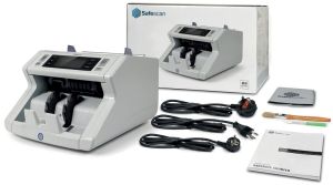 Safescan biljettelmachine 2250, met 3-voudige valsgelddetectie