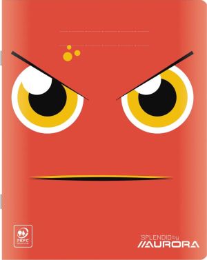 Splendid schrift, 36 bladzijden, ft 16,5 x 21 cm, geruit 4 x 8 mm