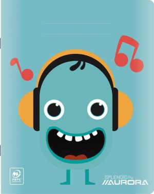 Splendid schrift, 36 bladzijden, ft 16,5 x 21 cm, gelijnd 8 mm