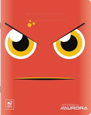 Splendid schrift, 36 bladzijden, ft 16,5 x 21 cm, geruit 10 mm