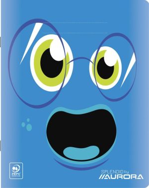 Splendid schrift, 36 bladzijden, ft 16,5 x 21 cm, geruit 10 mm