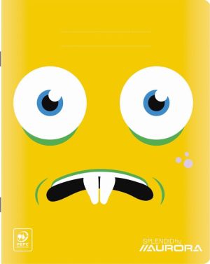 Splendid schrift, 36 bladzijden, ft 16,5 x 21 cm, geruit 5 mm