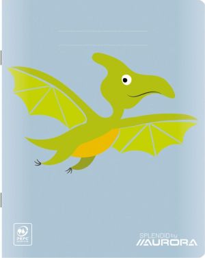 Splendid schrift, 48 bladzijden, ft 16,5 x 21 cm, 3 lijnen