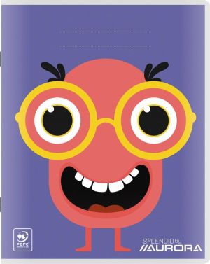 Splendid schrift, 48 bladzijden, ft 16,5 x 21 cm, gelijnd 8 mm