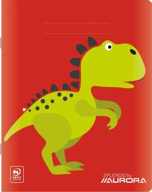 Splendid schrift, 72 bladzijden, ft 16,5 x 21 cm, 3 lijnen