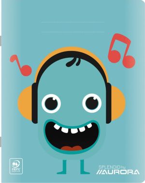 Splendid schrift, 72 bladzijden, ft 16,5 x 21 cm, gelijnd 8 mm