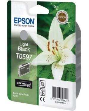 Epson cartouche T0597, light blackpr sty