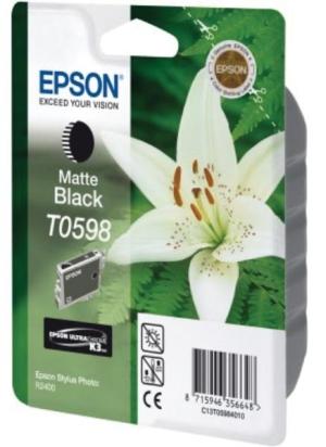 Epson cartouche d'encre T0598, matnoir