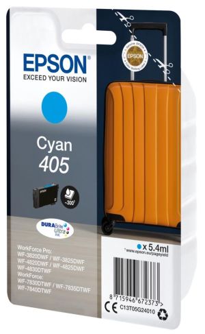 Epson cartouche d'encre 405, 300 pages, OEM C13T05G24010, cyan