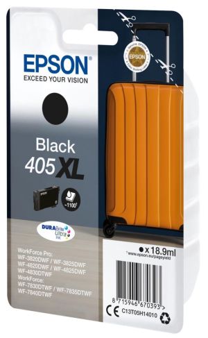 Epson cartouche d'encre 405XL, 1.100 pages, OEM C13T05H14010, noir