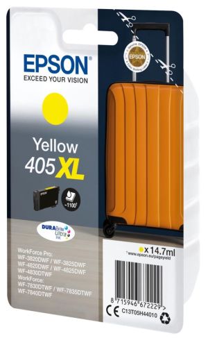 Epson cartouche d'encre 405XL, 1.100 pages, OEM C13T05H44010, jaune