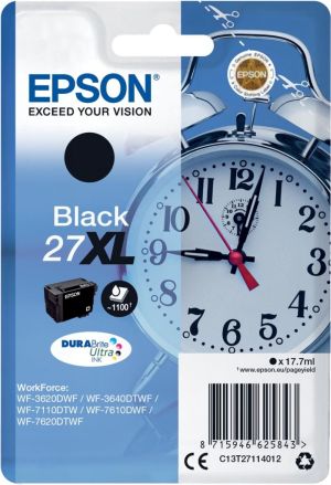 Epson cartouche d'encre 27XL noir,1100 p