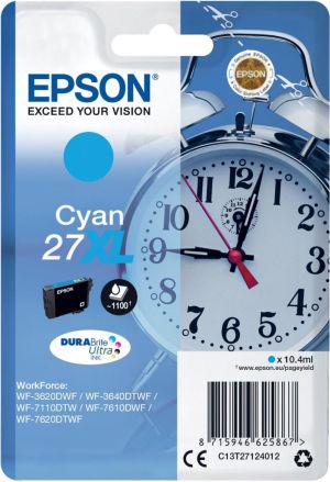 Epson cartouche d'encre 27XL cyan,1100 p