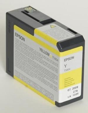 Epson ink cartridge T580400 geel