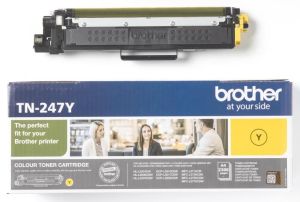 Brother toner, 2.300 pages, OEM TN-247Y, jaune