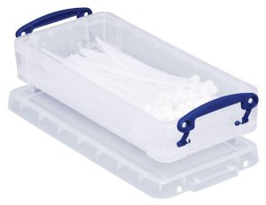 Really Useful Box plumier 0,55 l, transparent