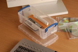 Really Useful Box 0,9 l, transparent