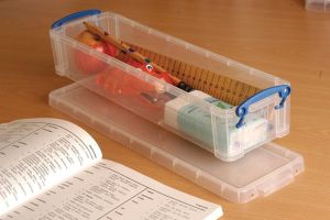 Really Useful Box bo&icirc;te de rangement 1,5 l, transparent