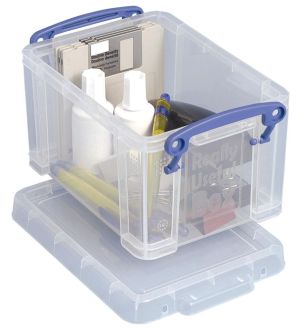 Really Useful Box bo&icirc;te de rangement 1,6 l, transparent