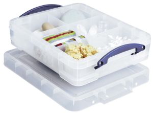Really Useful Box bo&icirc;te de rangement 11 l, transparent