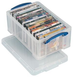 Really Useful Box bo&icirc;te de rangement 9 l, transparent