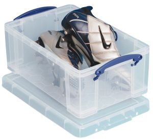 Really Useful Box bo&icirc;te de rangement 9 l, transparent