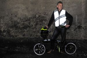 Wowow Roadie Jacket FR fluohesje, grijs, S (volwassen)