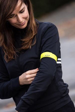 Wowow Snap Wrap Reflomax band, geel, 38 x 3 cm, doos van 2 stuks