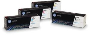 HP toner 415A, 2.400 pages, OEM W2030A, noir