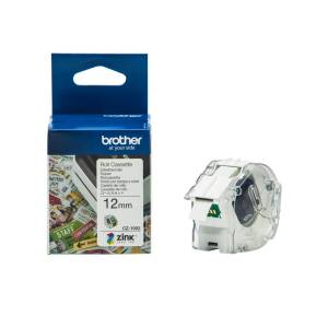 Brother CZ-1002 kleurenlabelrol 12 mm voor VC-500W