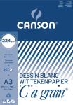 Canson BLOC DESSIN 'C'A GRAIN A3 224G