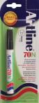 Artline permanent marker 70 zwart (op bl