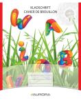 Aurora kladschrift A5, 200 blz, gelijnd,