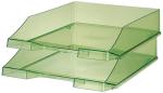 Han bac à courrier C4 vert transparent