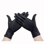 Gants en nitril, extra large, noir,paque