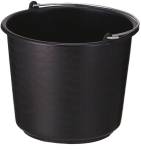 Seau, 12 litres, noir